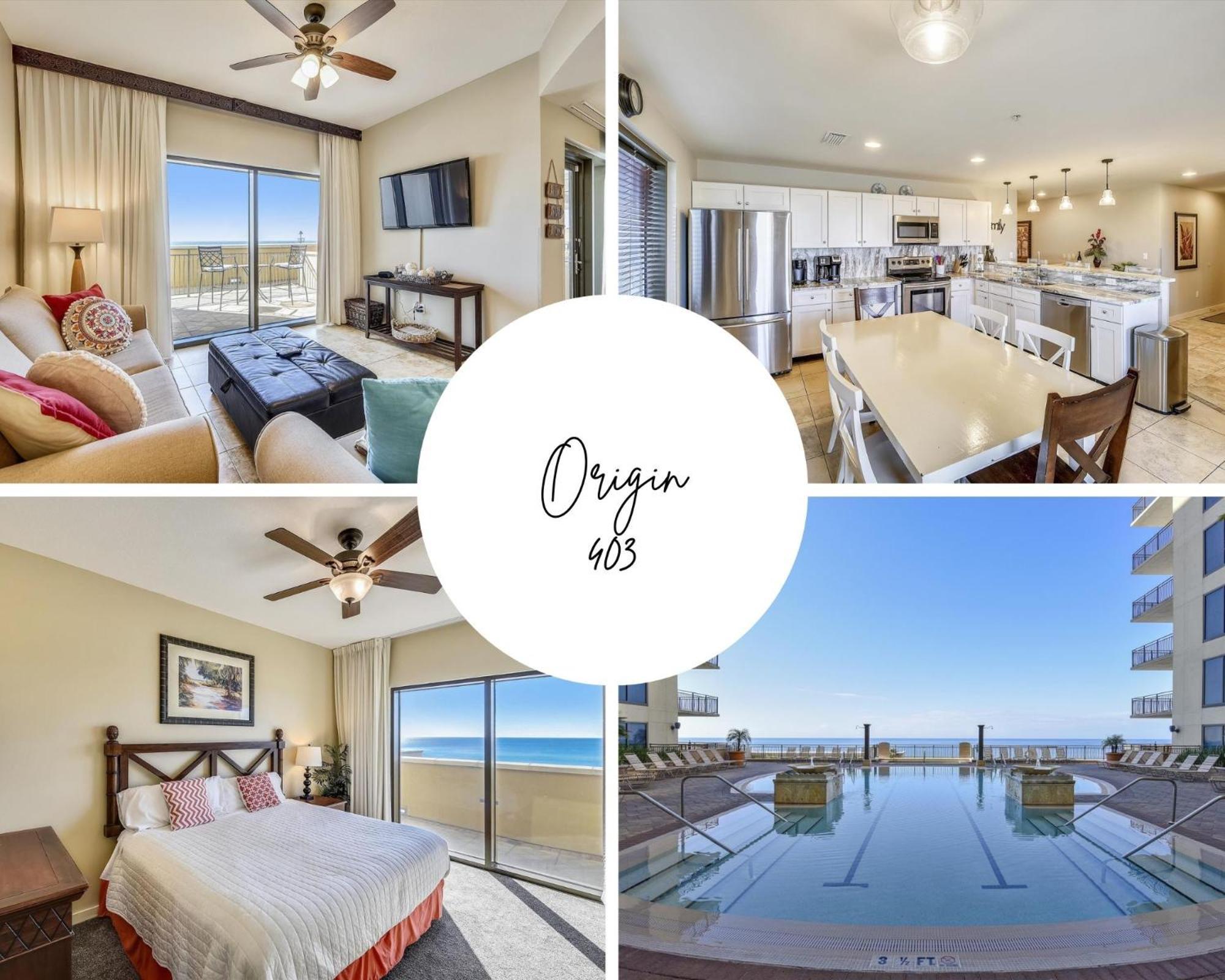 Origin At Seahaven 403 - Spacious 3 Bedroom Withsunset View! Free Fun! * Panama City Beach